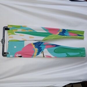 Art Of Where Leggings, Sz L, Toucan, 30" Inseam
